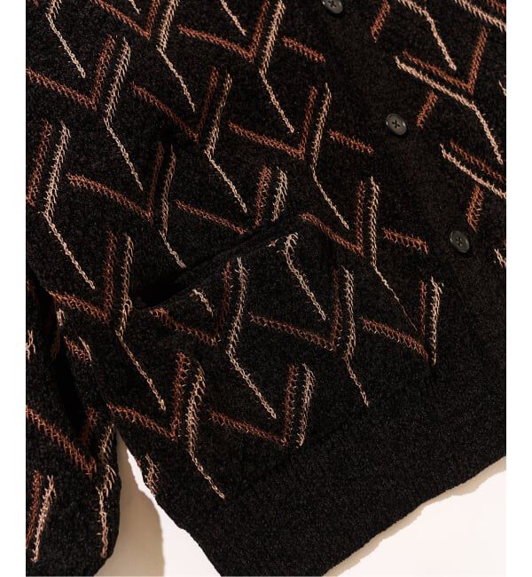 417 EDIFICE「モールパターンカーディガン」|カーディガン|
