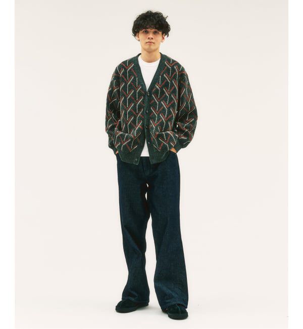 417 EDIFICE「モールパターンカーディガン」|カーディガン|