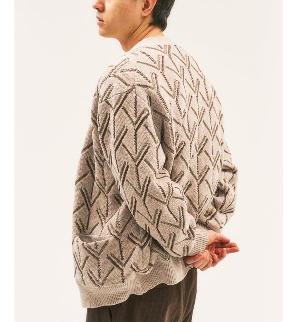 417 EDIFICE「モールパターンカーディガン」|カーディガン|