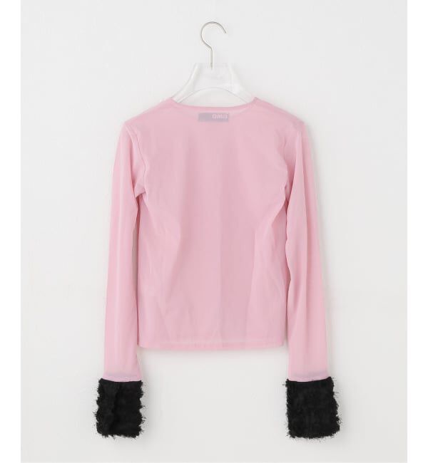 PULP「OMO / オーエムオー Mesh Cuff Top」|カーディガン|