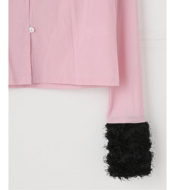 PULP「OMO / オーエムオー Mesh Cuff Top」|カーディガン|