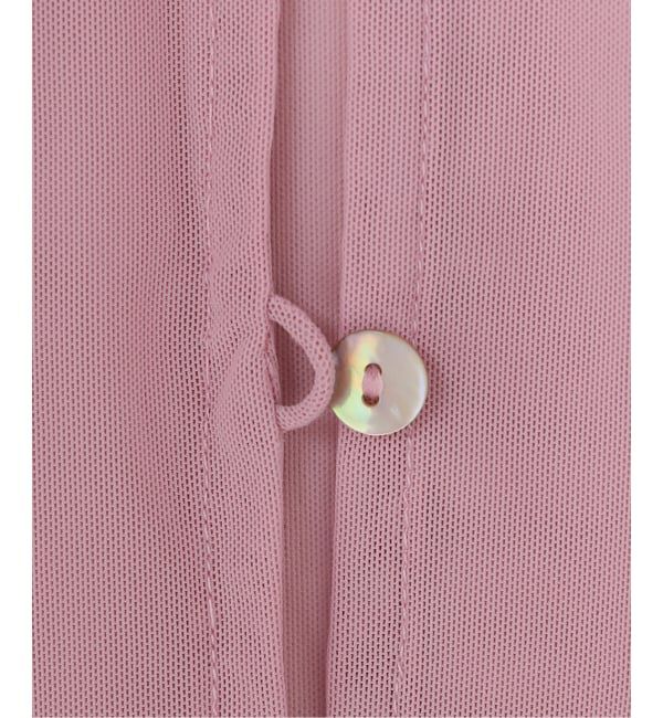 PULP「OMO / オーエムオー Mesh Cuff Top」|カーディガン|