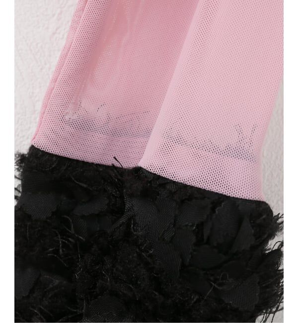 PULP「OMO / オーエムオー Mesh Cuff Top」|カーディガン|