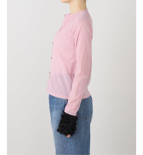 PULP「OMO / オーエムオー Mesh Cuff Top」|カーディガン|
