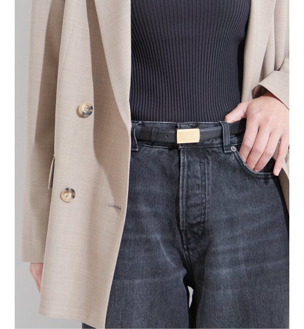 journal standard L'essage「【MAISON BOINET/メゾンボワネ】20MM BELT IN NAPPA:ベルト」|ベルト|