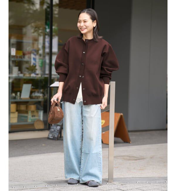 JOURNAL STANDARD「《WEB限定追加》ウォッシャブルバナナスリーブカーディガン」|カーディガン|