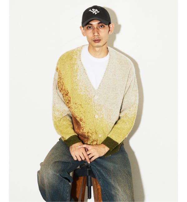 JOURNAL STANDARD「モヘア ミックス グラデーション カーディガン」|カーディガン|