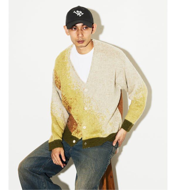 JOURNAL STANDARD「モヘア ミックス グラデーション カーディガン」|カーディガン|