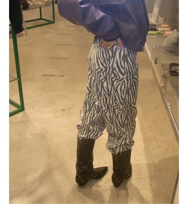 Oriens JOURNAL STANDARD「ベルトデザインゼブラパンツ」|その他|