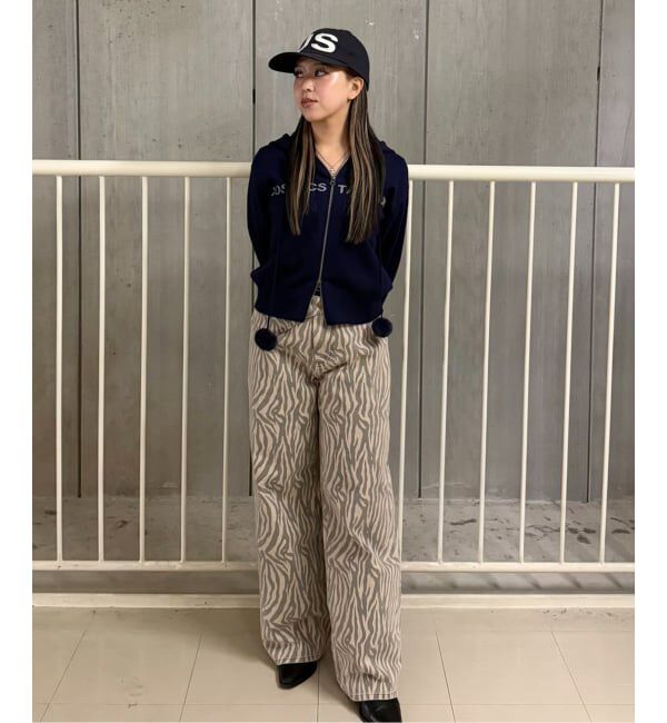 Oriens JOURNAL STANDARD「ベルトデザインゼブラパンツ」|その他|