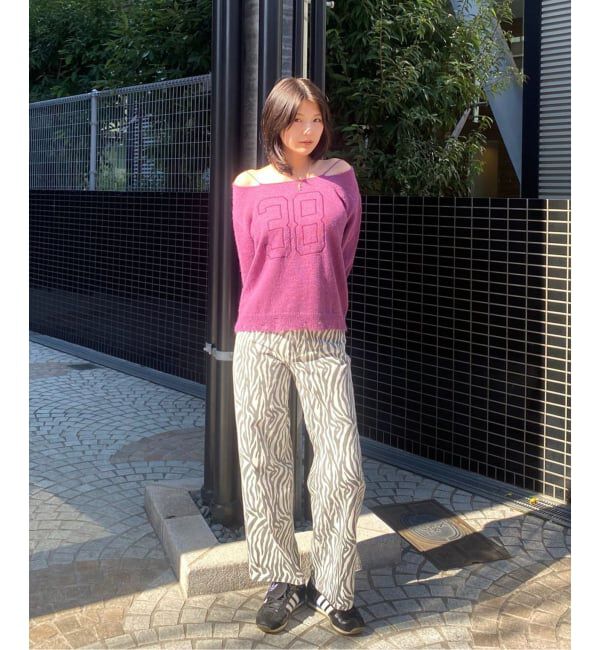 Oriens JOURNAL STANDARD「ベルトデザインゼブラパンツ」|その他|