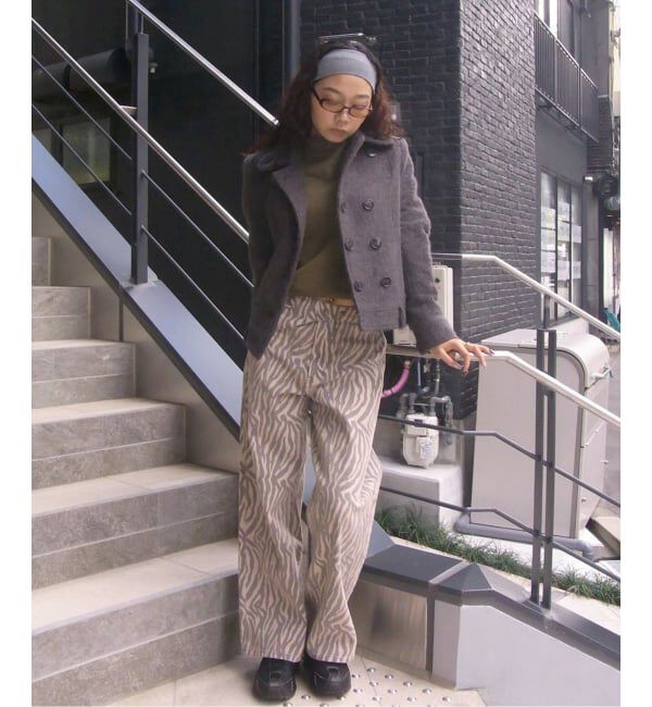 Oriens JOURNAL STANDARD「ベルトデザインゼブラパンツ」|その他|