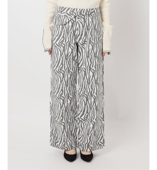 Oriens JOURNAL STANDARD「ベルトデザインゼブラパンツ」|その他|