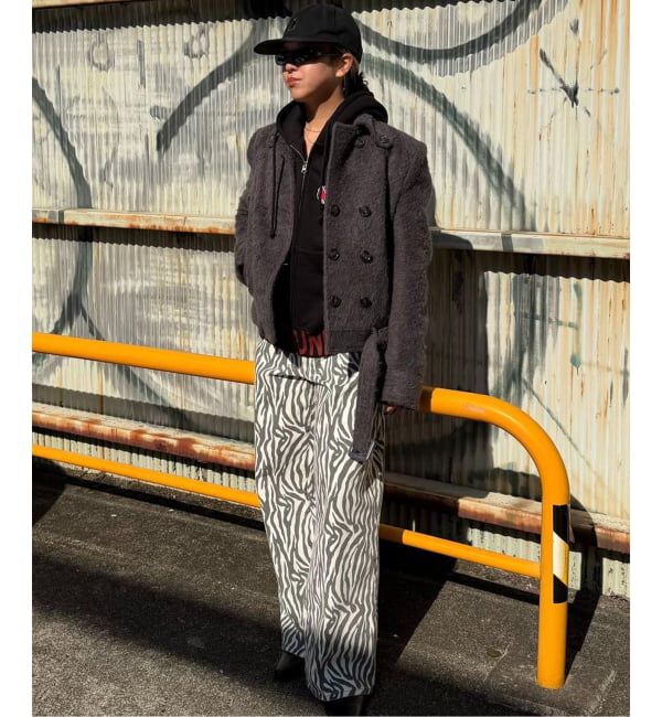 Oriens JOURNAL STANDARD「ベルトデザインゼブラパンツ」|その他|