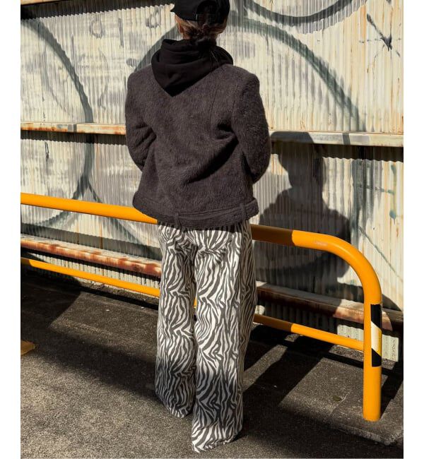 Oriens JOURNAL STANDARD「ベルトデザインゼブラパンツ」|その他|