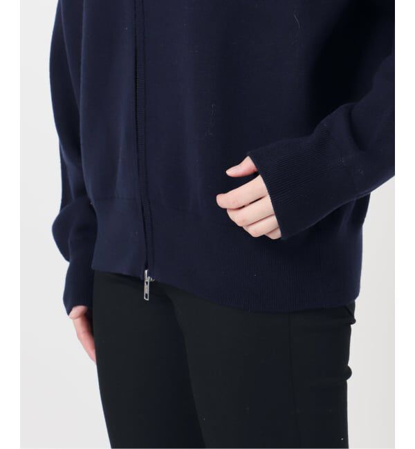 JOURNAL STANDARD「バックロゴダブルジップカーディガン」|カーディガン|