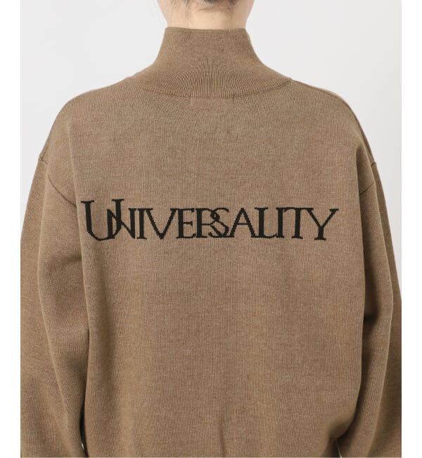 JOURNAL STANDARD「バックロゴダブルジップカーディガン」|カーディガン|