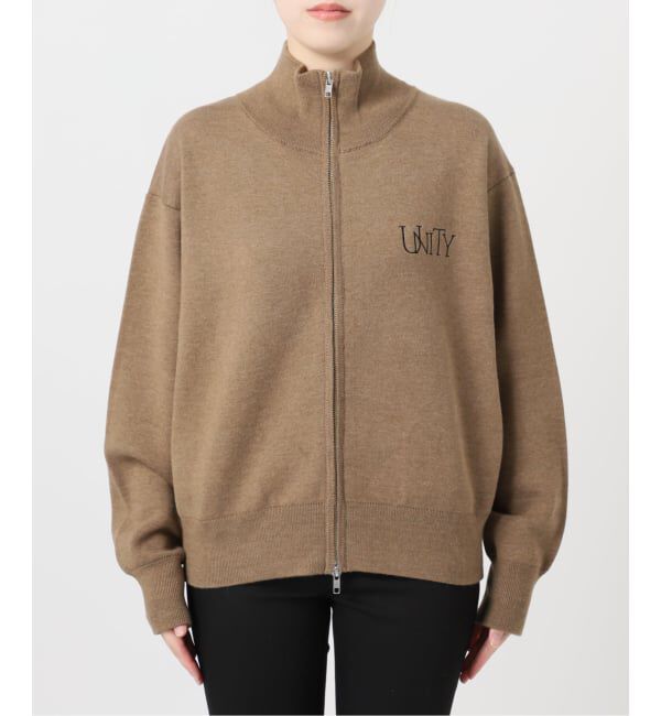 JOURNAL STANDARD「バックロゴダブルジップカーディガン」|カーディガン|