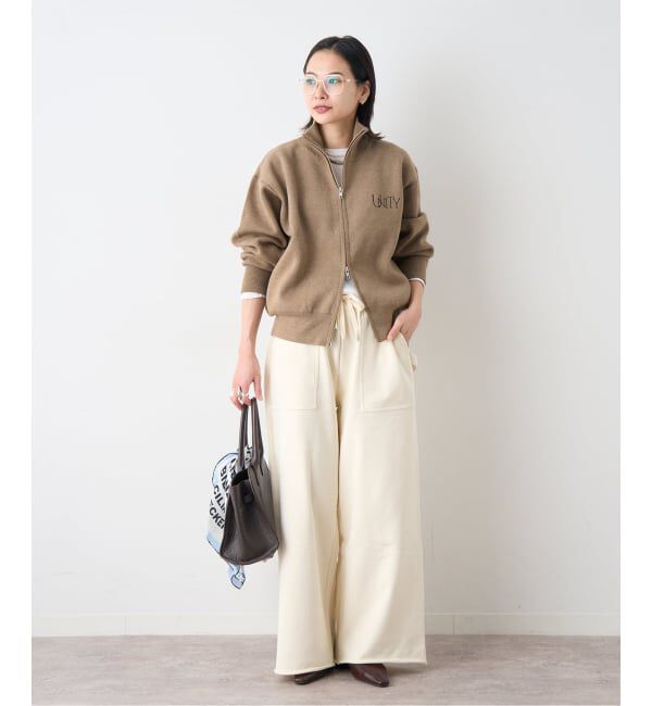 JOURNAL STANDARD「バックロゴダブルジップカーディガン」|カーディガン|