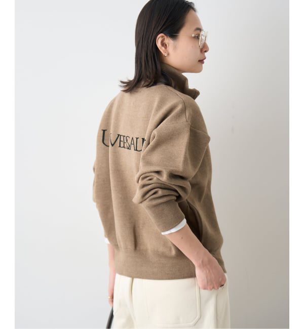 JOURNAL STANDARD「バックロゴダブルジップカーディガン」|カーディガン|