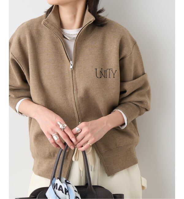 JOURNAL STANDARD「バックロゴダブルジップカーディガン」|カーディガン|