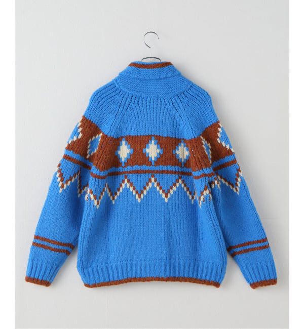 JOURNAL STANDARD relume「【GREEN BUTTER/グリーンバター】Big Dia Cowichan Cardigan」|カーディガン|