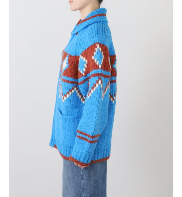 JOURNAL STANDARD relume「【GREEN BUTTER/グリーンバター】Big Dia Cowichan Cardigan」|カーディガン|