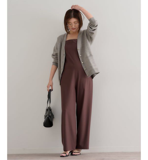 U by SPICK&SPAN「ハートボタンVカーディガン」|カーディガン|