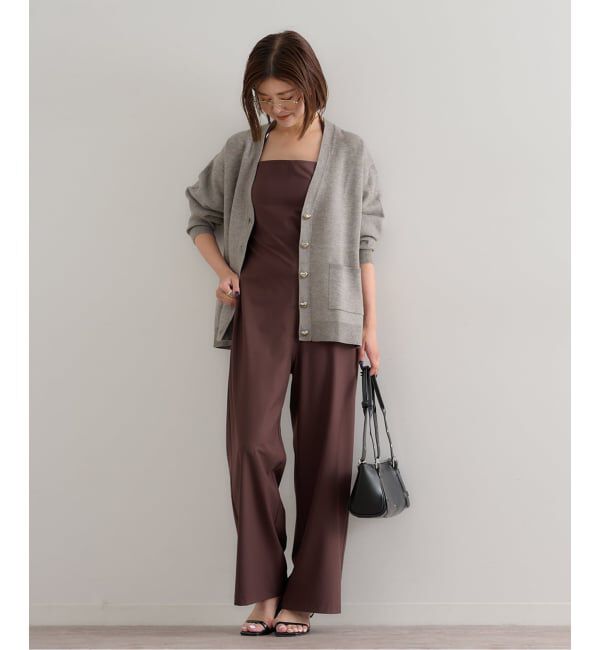 U by SPICK&SPAN「ハートボタンVカーディガン」|カーディガン|