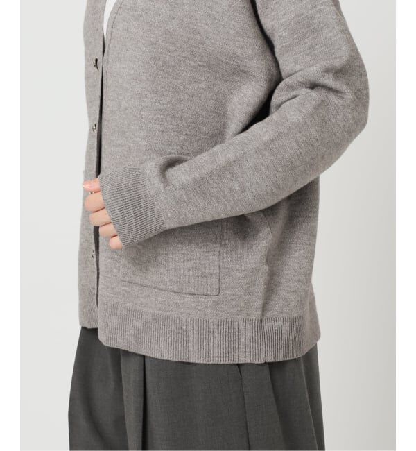 U by SPICK&SPAN「ハートボタンVカーディガン」|カーディガン|