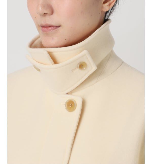 FRAMeWORK「カラーコート」|ステンカラーコート|