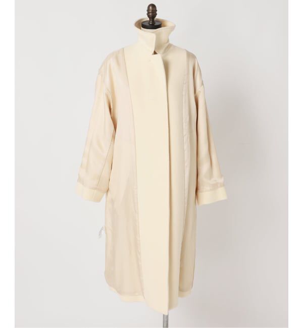 FRAMeWORK「カラーコート」|ステンカラーコート|