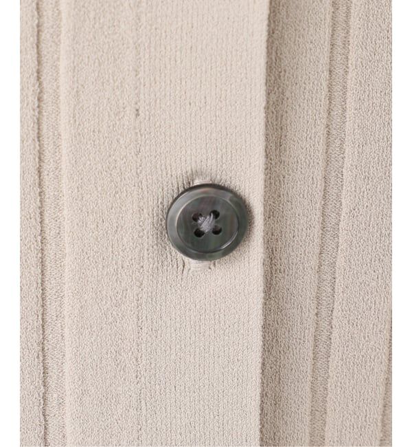 NOBLE「《セットアップ対応》RY/PL ワイドリブVネックカーディガン」|カーディガン|