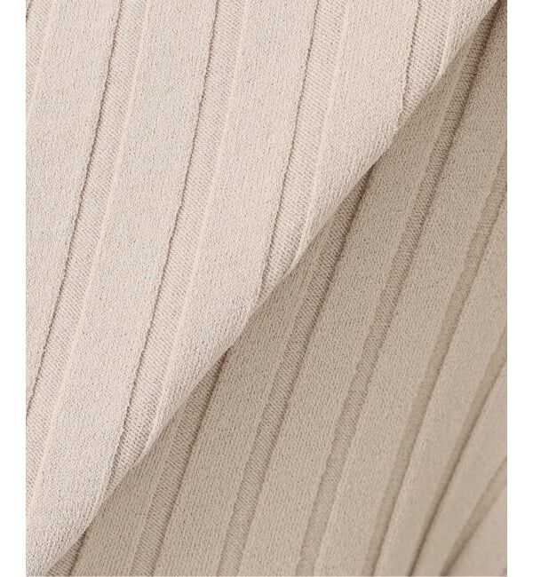 NOBLE「《セットアップ対応》RY/PL ワイドリブVネックカーディガン」|カーディガン|