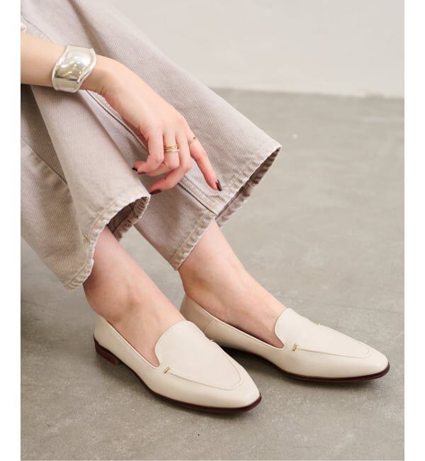  「《追加》スクエアステッチソフトローファー」|ローファー|