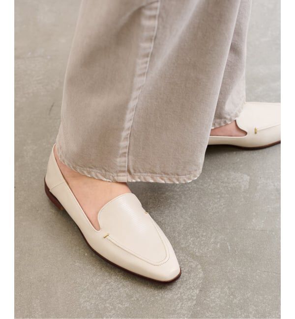  「《追加》スクエアステッチソフトローファー」|ローファー|