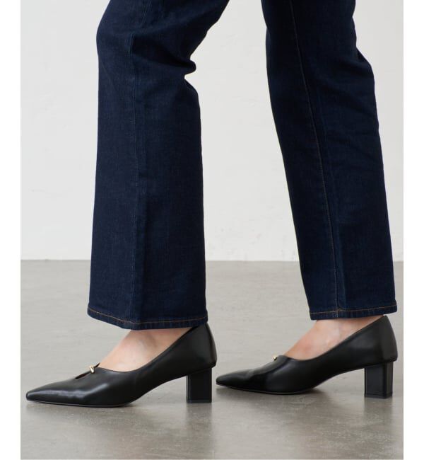 GRISE「GRISE5cmレザーカットアウトパンプス」|パンプス|