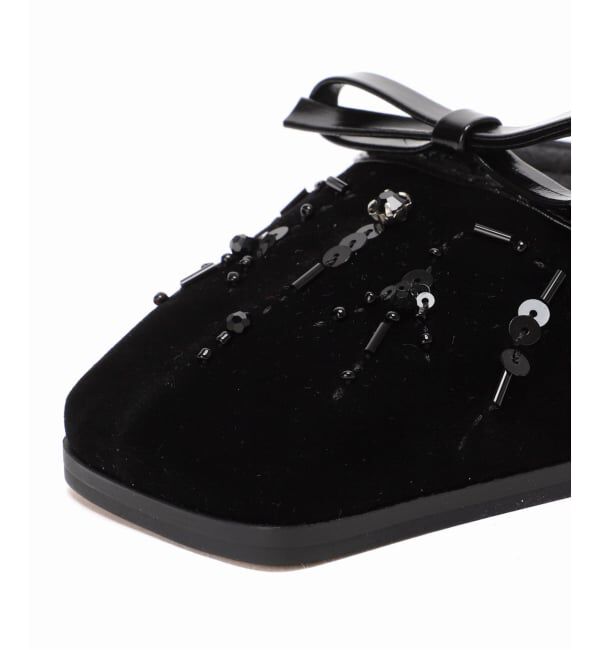 GRISE「GRISE5cmスクエアEMBROIDERYセパレートパンプス」|パンプス|