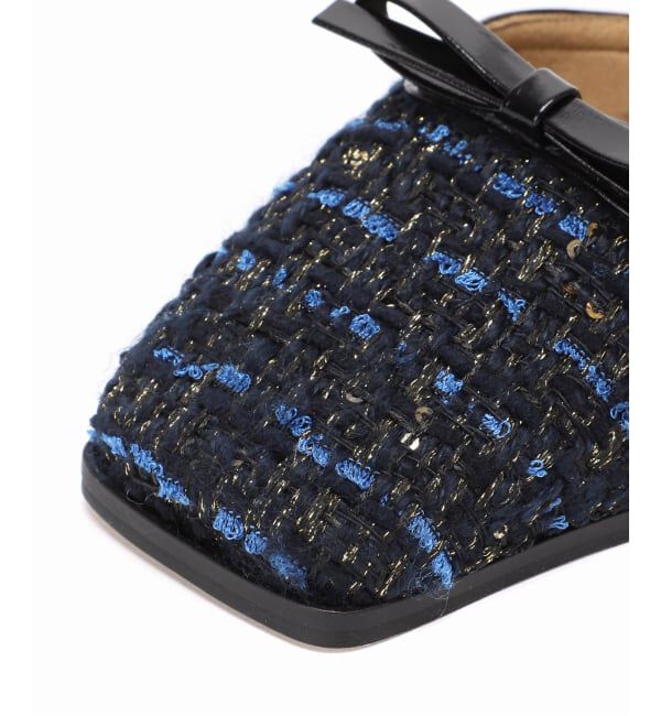 GRISE「GRISE5cmスクエアEMBROIDERYセパレートパンプス」|パンプス|