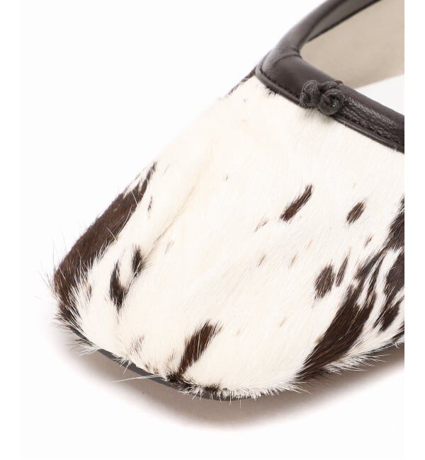 GRISE「GRISEレザースクエアプリーツフラット」|その他|