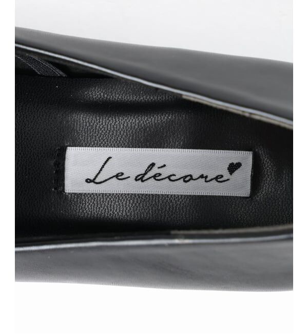  「《WEB限定》Le decore  / ル デコレ ballerina パンプス」|パンプス|