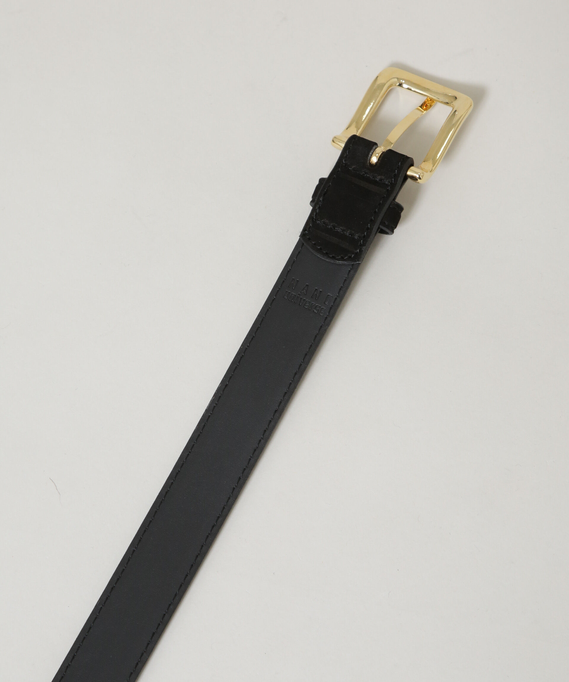 nano･universe「日本製 ヌバックベルト」|ベルト|