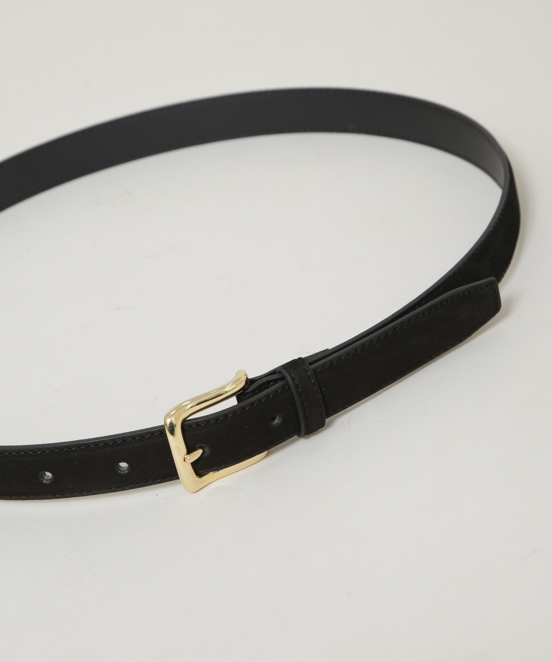 nano･universe「日本製 ヌバックベルト」|ベルト|