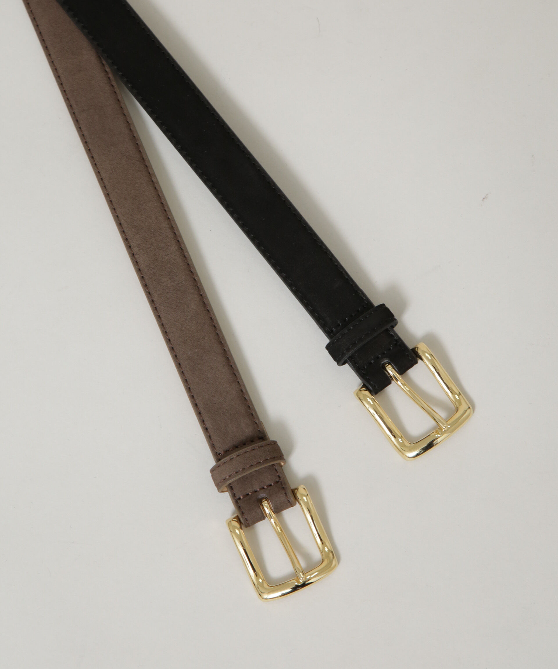 nano･universe「日本製 ヌバックベルト」|ベルト|