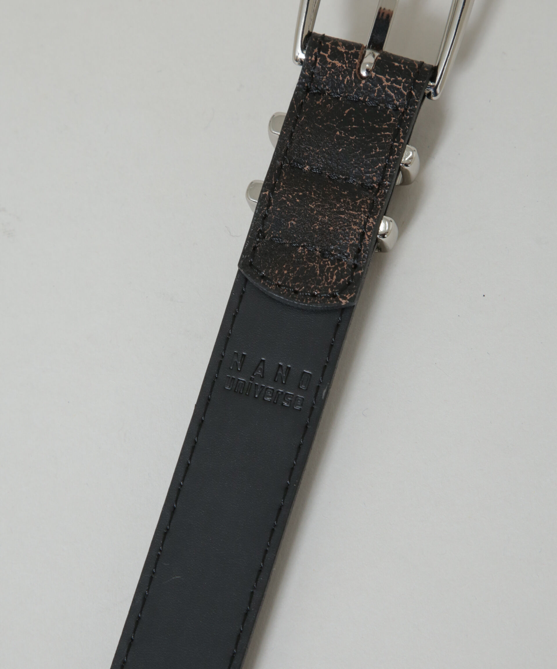 nano･universe「日本製 ヴィンテージライク ウエスタンベルト」|ベルト|