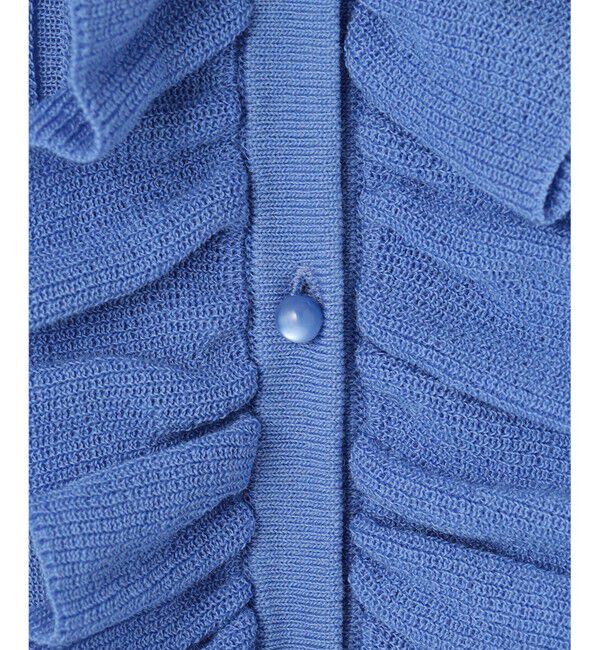 組曲「シアーニット フリルカーディガン」|カーディガン|