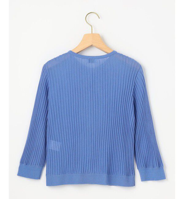 組曲「シアーニット フリルカーディガン」|カーディガン|