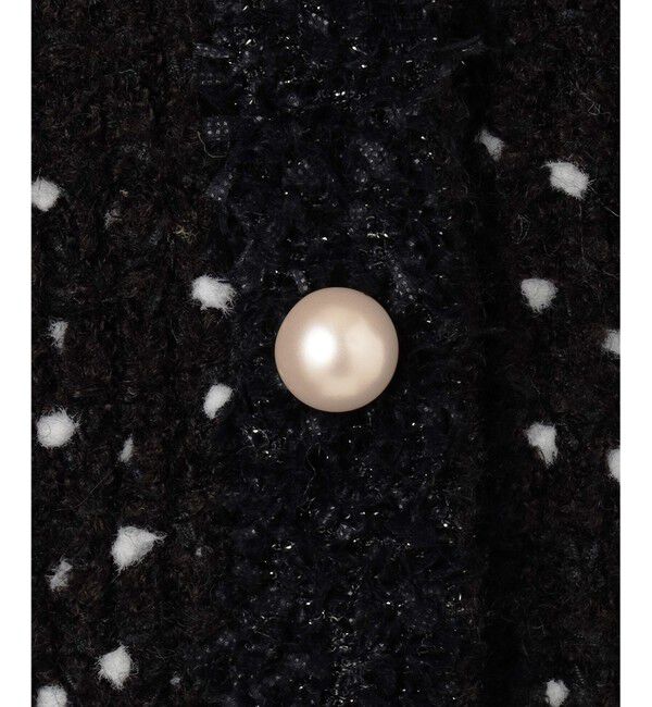 組曲「【WEB限定】スノーネップツイード ニットジャケット」|カーディガン|