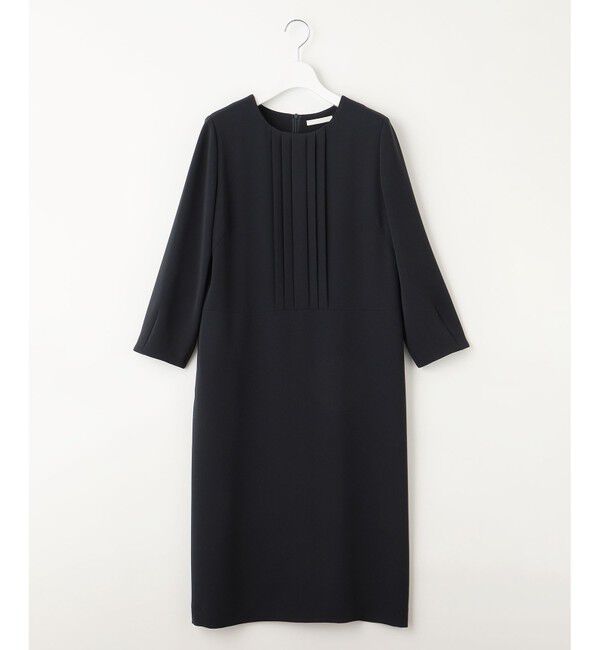 自由区「【セットアップ対応・洗える】トリアセダブルクロス ワンピース」|ワンピース|
