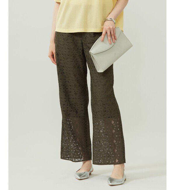 自由区「フラワータイルレース パンツ」|その他|ﾀﾞｰｸｵﾘ